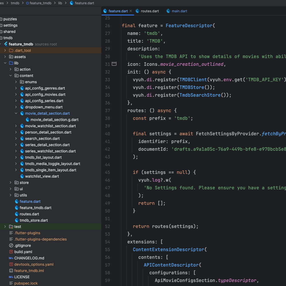 Full Code experience in the IDE